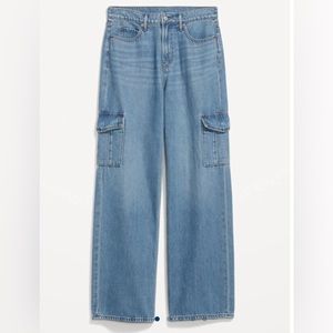 Extra High-Waisted Wide-Leg Cargo
Jeans for Women